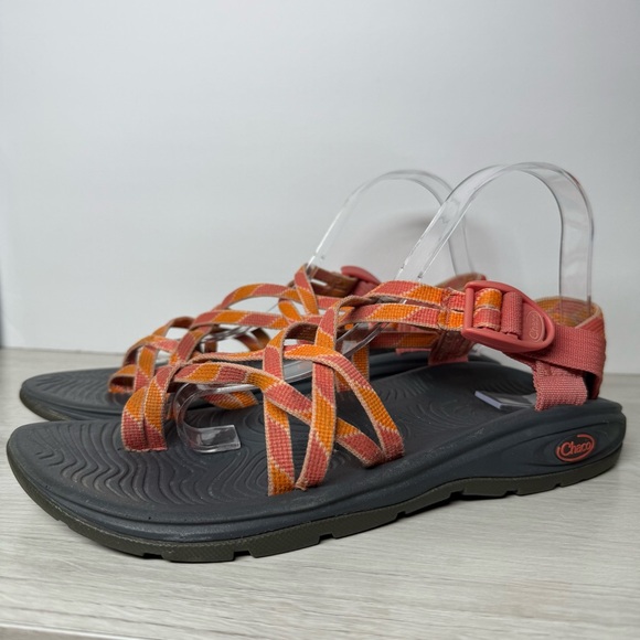 Chaco Shoes - Chaco Z/Volv X2 Sandals Multicolor Adjustable Strap Toe Loop Women's Size 10